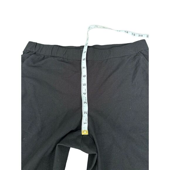 Eileen Fisher Women Pants Sz Small Black Pull on Stretch Viscose Nylon USA - Picture 5 of 10